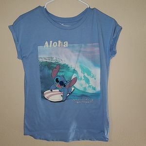 Girls XL Stitch "Summer On Repeat" Tee